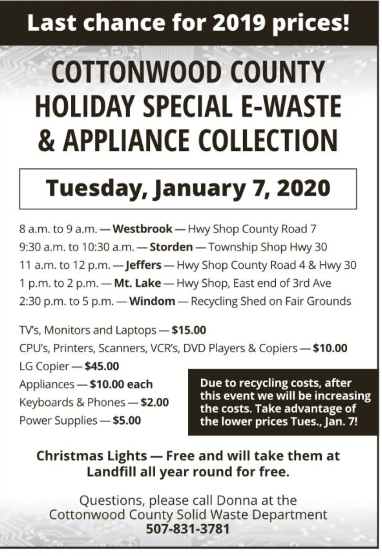 The city of Jeffers, MN